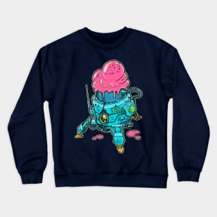 Ice cream mecha Crewneck Sweatshirt